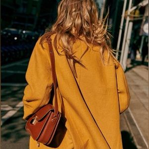 BRAND NEW Sézane Milo Bag (Natural Heritage Leather)